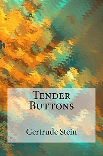 9781985224308: Tender Buttons