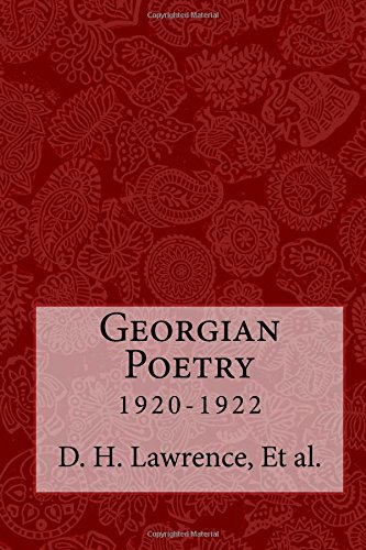 Stock image for Georgian Poetry for sale by WorldofBooks
