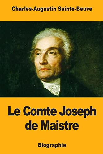 9781985792593: Le Comte Joseph de Maistre