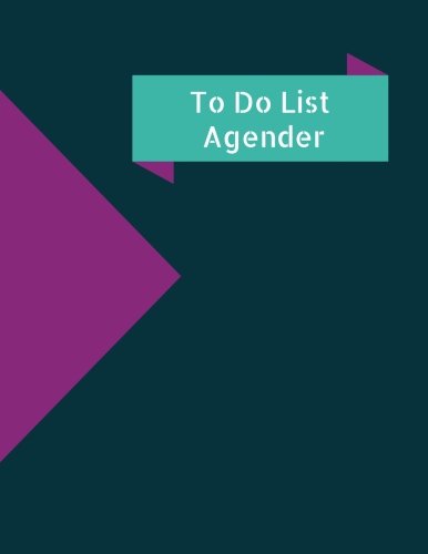 Stock image for To Do List Agenda: To Do List pad [Soft Cover ] for sale by booksXpress