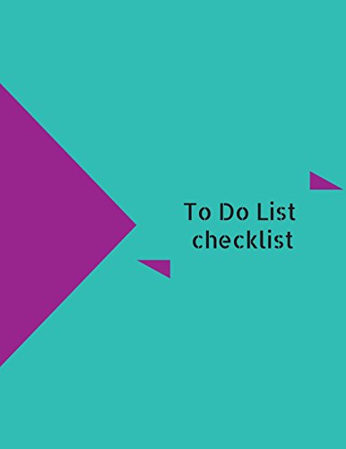 Stock image for To Do List Checklist: To Do List happy planner [Soft Cover ] for sale by booksXpress