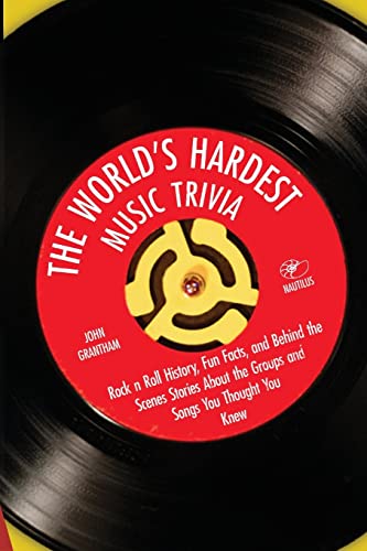 Beispielbild fr The Worlds Hardest Music Trivia: Rock n Roll History, Fun Facts zum Verkauf von Hawking Books