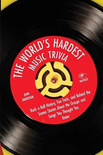 Stock image for The Worlds Hardest Music Trivia: Rock n Roll History, Fun Facts for sale by Hawking Books