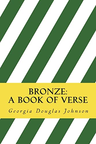 Stock image for Bronze: A Book of Verse for sale by Textbooks_Source