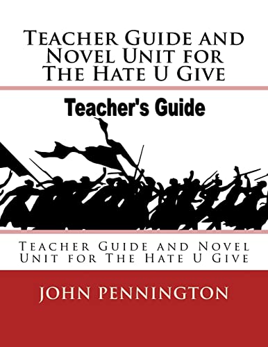 Beispielbild fr Teacher Guide and Novel Unit for The Hate U Give: Teacher Guide and Novel Unit for The Hate U Give (Lessons on Demand) zum Verkauf von HPB-Red