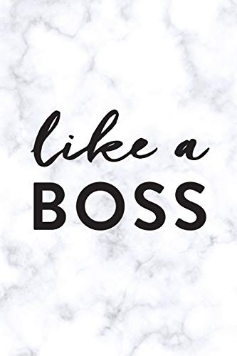 Stock image for Like A Boss: Daily Monthly & Weekly Academic Student Planner | 2018-2019: Marble, August 2018 - July 2019, 6? x 9? (Academic Student Planner with . Women, Teenagers, Girls, Students & Teachers) [Soft Cover ] for sale by booksXpress