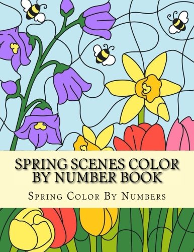 Color-By-Number Books for Adults 