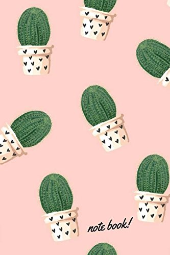 Beispielbild fr Note book: 120 pages Lined Book, Composition Book, White Paper, Cactus and Succulent on Pastel Pink Softcover for Students, Girls and Women (Cactus Collection) (Volume 3) [Soft Cover ] zum Verkauf von booksXpress