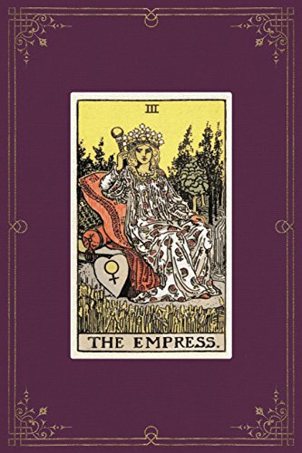 Stock image for The Empress: 120 Blank Lined Pages, 6 X 9 College Ruled Notebook, The Empress Tarot Card - Antique Vintage Style Journal, Diary, Notebook (Tarot Card . Vintage Style - Tarot Card Notebooks) [Soft Cover ] for sale by booksXpress