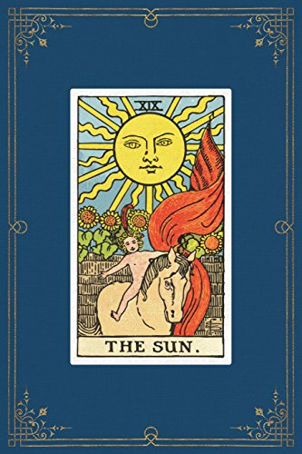 Stock image for The Sun: 120 Blank Lined Pages, 6 X 9 College Ruled Notebook, The Sun Tarot Card - Antique Vintage Style Journal, Diary, Notebook (Tarot Card Notebooks) (Antique Vintage Style - Tarot Card Notebooks) for sale by Bookmonger.Ltd