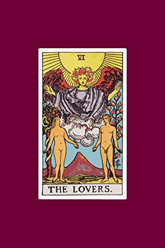 Stock image for The Lovers: 120 Blank Lined Pages, 6 X 9 College Ruled Notebook, The Lovers Tarot Card Journal, Diary, Notebook (Tarot Card Notebooks) (Tarot Card Notebooks - Traditional Design) [Soft Cover ] for sale by booksXpress