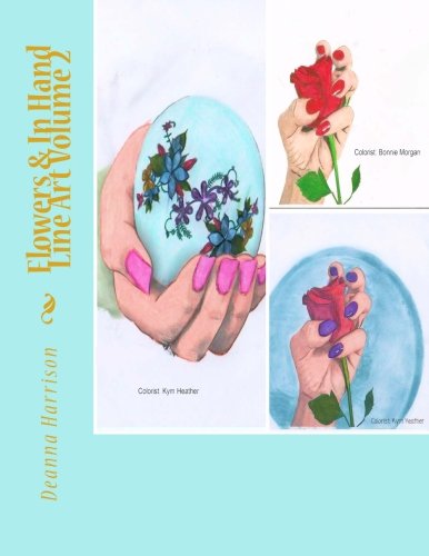 Beispielbild fr Flowers & In Hand Line Art Volume 2: Line Art zum Verkauf von Revaluation Books