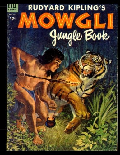 Imagen de archivo de Mowgli Jungle Book #487: Four Color Comic #487 - Golden Age Jungle Comic 1953 a la venta por Revaluation Books
