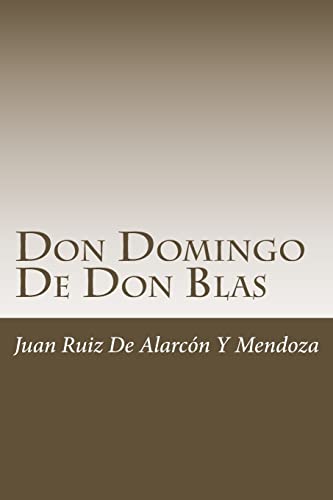 9781986323826: Don Domingo De Don Blas