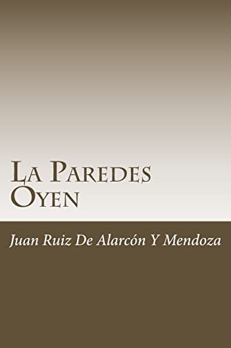 Beispielbild fr La Paredes Oyen (Spanish Edition) zum Verkauf von Lucky's Textbooks