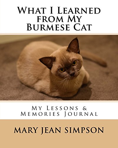 Stock image for What I Learned from My Burmese Cat: My Lessons & Memories Journal for sale by MusicMagpie