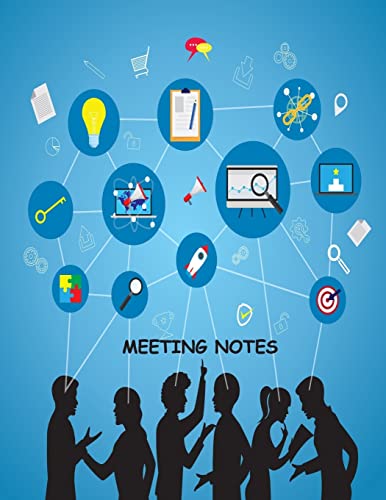 Stock image for Meeting Notes: Meetings Notes, Attendees, and Action items [Soft Cover ] for sale by booksXpress