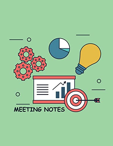 Stock image for Meeting Notes: Taking Minutes of Meetings Notes includes Attendees, and Action items [Soft Cover ] for sale by booksXpress