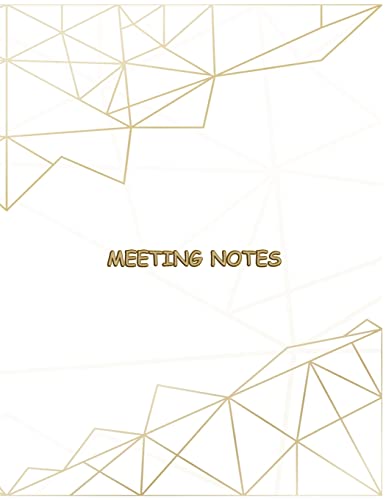 Stock image for Meeting Notes: Taking Minutes of Meetings Notes includes Attendees, Action items,Meeting notes [Soft Cover ] for sale by booksXpress