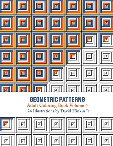Stock image for Geometric Patterns - Adult Coloring Book Vol. 4 for sale by Save With Sam