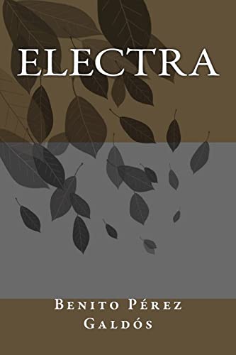 Stock image for Electra (Spanish Edition) [Soft Cover ] for sale by booksXpress
