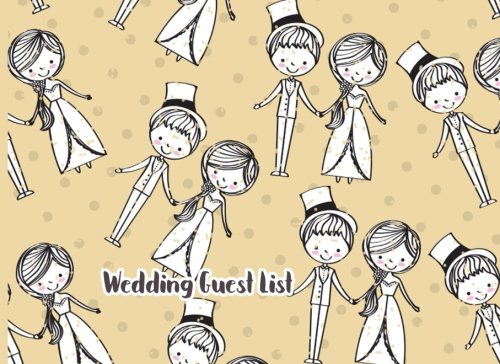 Stock image for Wedding Guest List: Portable Blank Book - List Names and Addresses of People to Invite -Space for 1400 Guests cover 9 for sale by Revaluation Books