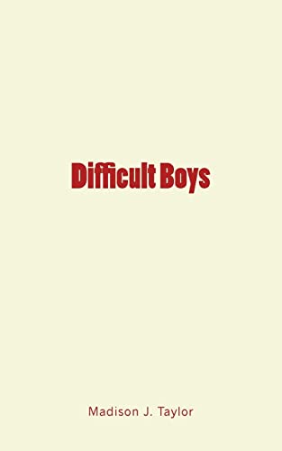 Stock image for Difficult Boys [Soft Cover ] for sale by booksXpress