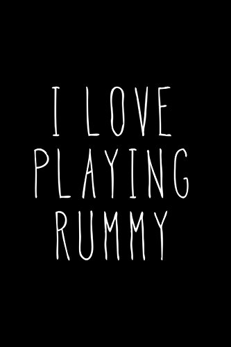 Stock image for I Love Playing Rummy: Blank Lined Journal [Soft Cover ] for sale by booksXpress