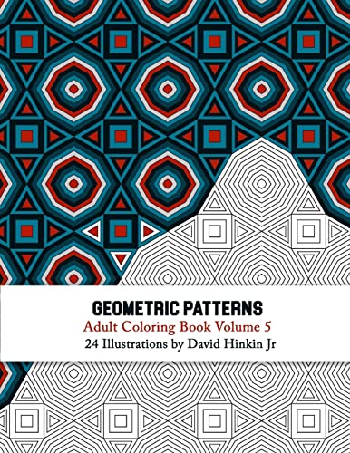 Stock image for Geometric Patterns - Adult Coloring Book Vol. 5 for sale by Save With Sam