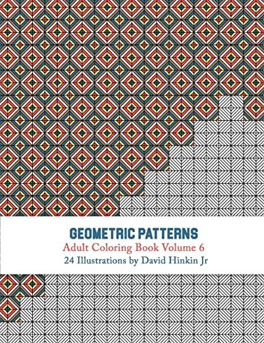 Stock image for Geometric Patterns - Adult Coloring Book Vol. 6 for sale by Save With Sam