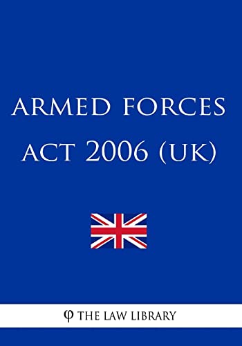 Beispielbild fr Armed Forces Act 2006 (UK) zum Verkauf von WorldofBooks