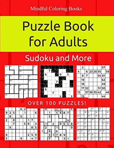 9781987595321: Puzzle Book for Adults: Killer Sudoku, Kakuro, Numbricks and Other Math Puzzles for Adults (Game, Puzzle and Activity Books)