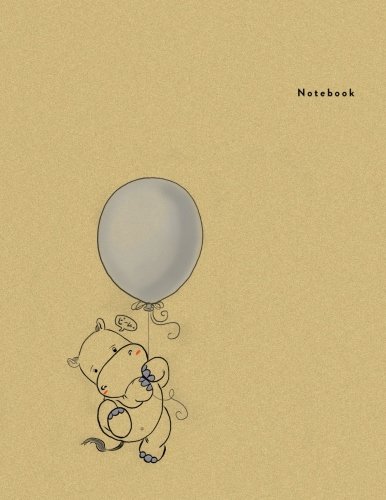 Imagen de archivo de Notebook: Babyhip Balloon - Minimal Design Unlined Notebook - Large (8.5 x 11 inches) - 100 Pages (Minimal Design Notebooks) a la venta por Ergodebooks