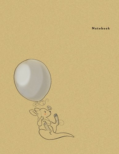 Stock image for Notebook: Joey Balloon - Bimumonji's Minimal Design Unlined Notebook - Large (8.5 x 11 inches) - 100 Pages (Minimal Design Notebooks) for sale by Ergodebooks