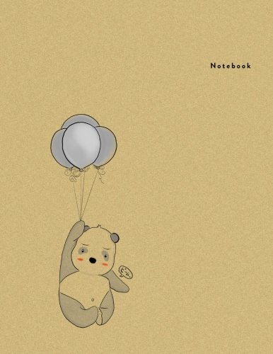 9781987717532: Notebook: Baby Panda Balloon - Bimumonji's Minimal Design Unlined Notebook - Large (8.5 x 11 inches) - 100 Pages: Volume 20