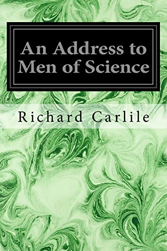 Stock image for An Address to Men of Science for sale by Lucky's Textbooks