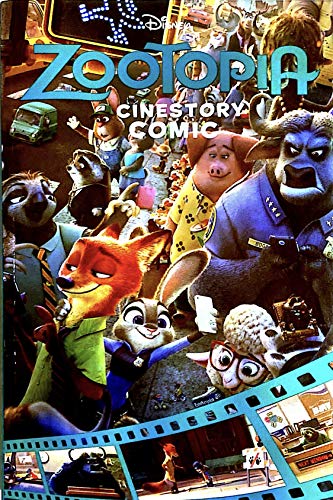 Beispielbild fr Disney Zootopia Cinestory Comic zum Verkauf von Hafa Adai Books