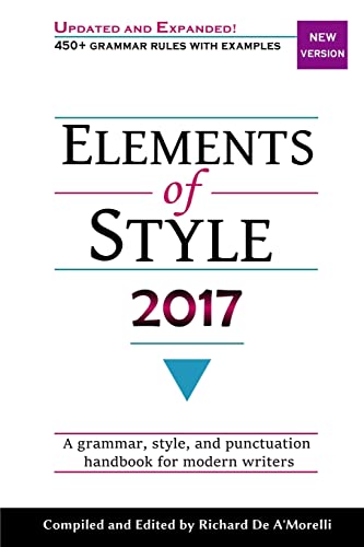 Stock image for Elements of Style 2017 for sale by GreatBookPrices