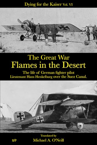 Imagen de archivo de Flames in the Desert: The life of a German fighter pilot over the Suez Canal (Dying for the Kaiser) a la venta por Books Unplugged