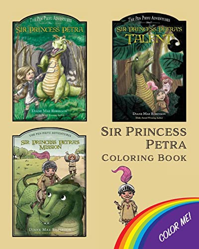 Stock image for Sir Princess Petra Coloring Book (The Pen Pieyu Adventures) for sale by GF Books, Inc.