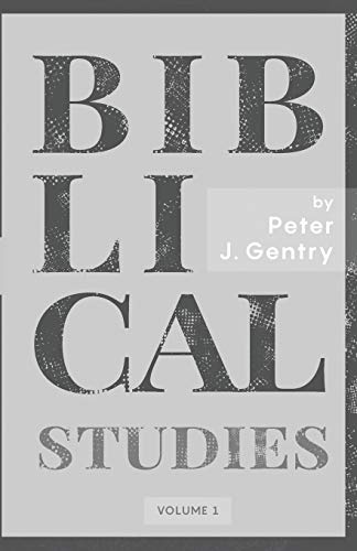 Imagen de archivo de Biblical Studies: Volume 1 a la venta por GF Books, Inc.