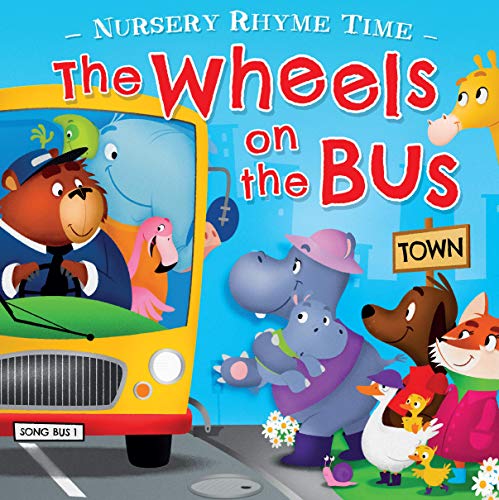 Imagen de archivo de The Wheels on the Bus (Nursery Rhyme Time) a la venta por BookOutlet