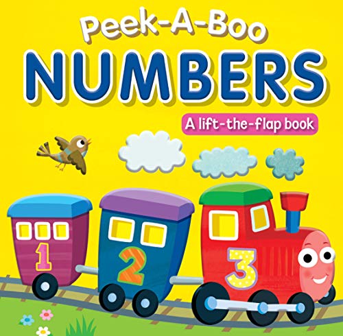 Beispielbild fr Peek-a-boo Numbers-Lift the Flaps in this Interactive Board Book-Enhances Vocabulary Development and Image Recognition zum Verkauf von Once Upon A Time Books