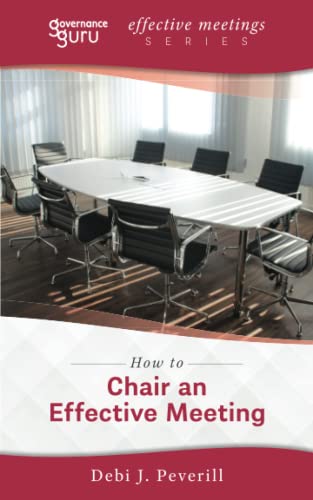 Stock image for How to Chair an Effective Meeting (Effective Meetings) for sale by GF Books, Inc.
