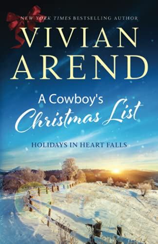 Beispielbild fr A Cowboys Christmas List (Holidays in Heart Falls) zum Verkauf von Big River Books