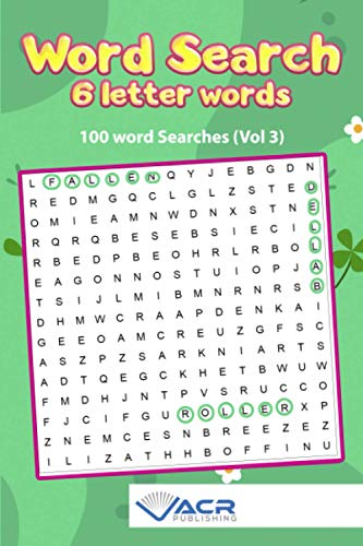 Beispielbild fr Word search- 6 Letter Words: 100 Word Searches (Vol) zum Verkauf von PlumCircle