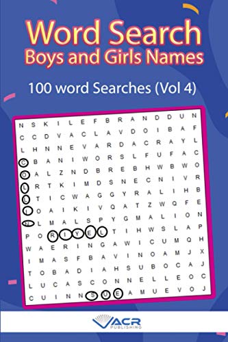 Beispielbild fr Word Search: Boys and Girls Names zum Verkauf von Lucky's Textbooks