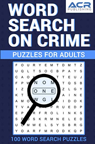 Beispielbild fr Word Search on Crime: Puzzles for Adults zum Verkauf von GF Books, Inc.