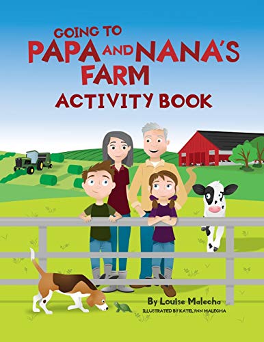 9781989756997: Going to Papa and Nana's Farm Activity Book