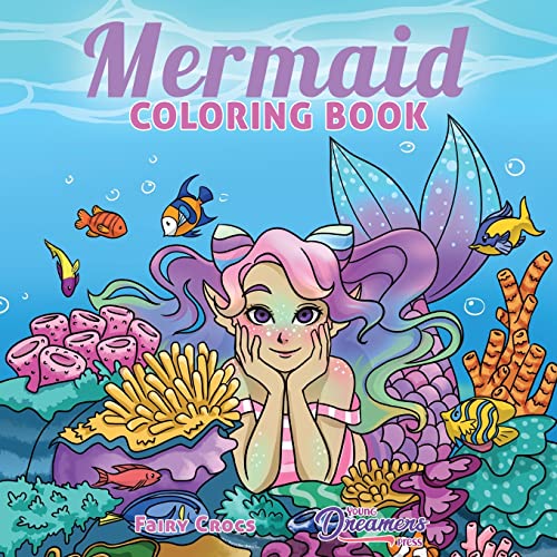 9781989790649: Mermaid Coloring Book: For Kids Ages 4-8, 9-12 (Coloring Books for Kids)